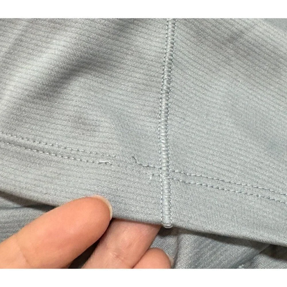 The North Face Mens Sz XL Gray 1/4 Quarter Zip Flashdry Running